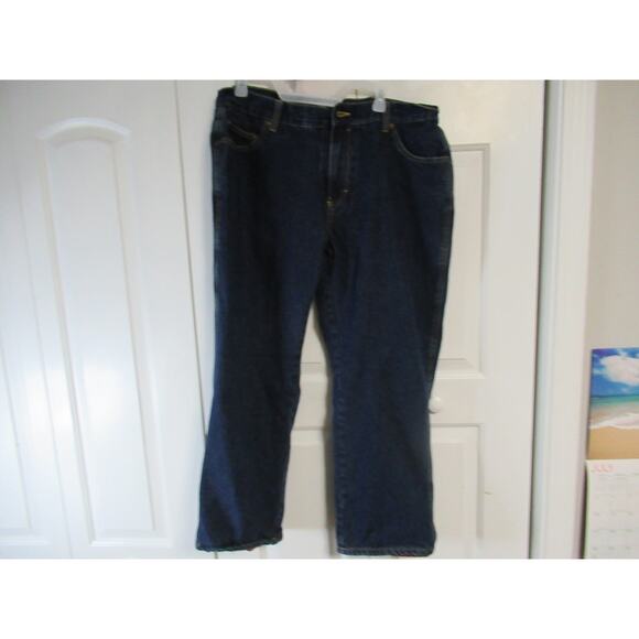 Red Head Fleece Lined Jeans - Picture 1 of 3